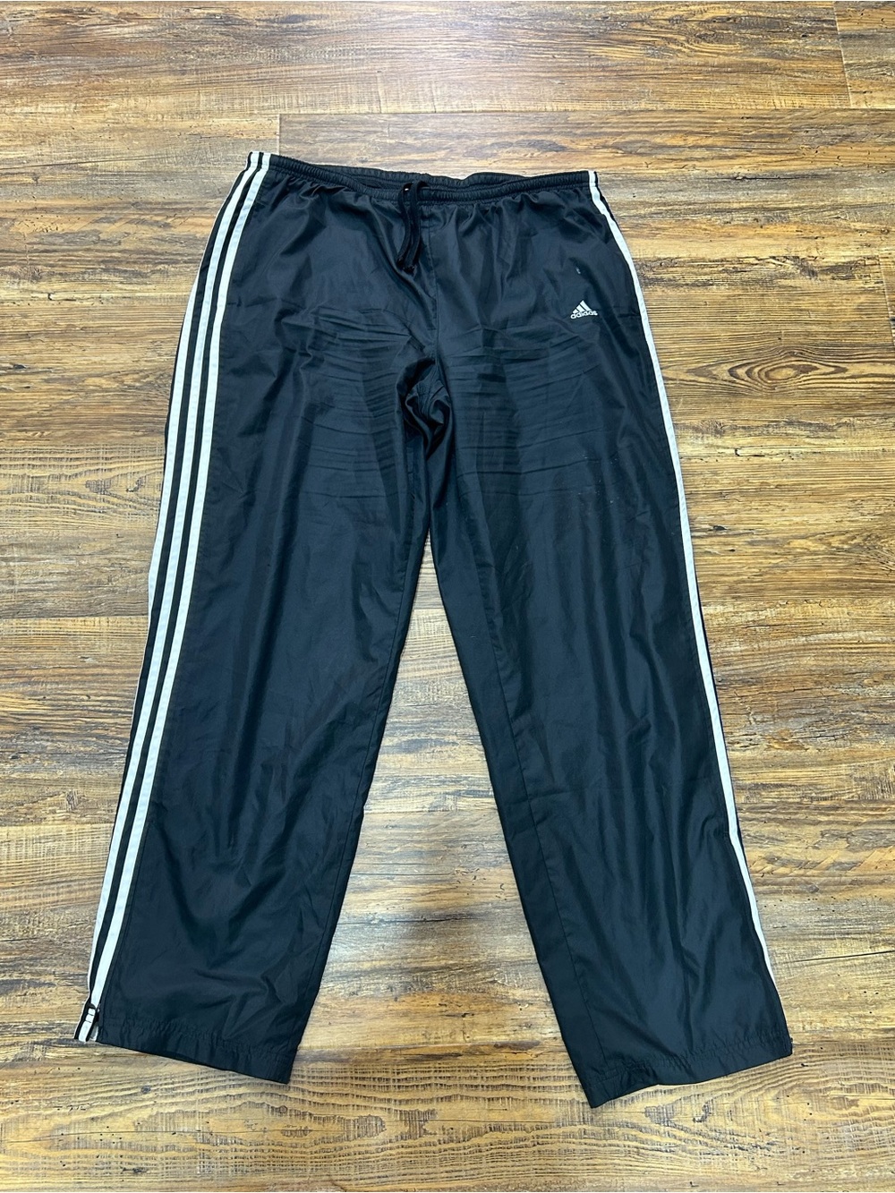 Vintage 2005 Vintage adidas 3-Stripe Windbreaker Track Pants XL